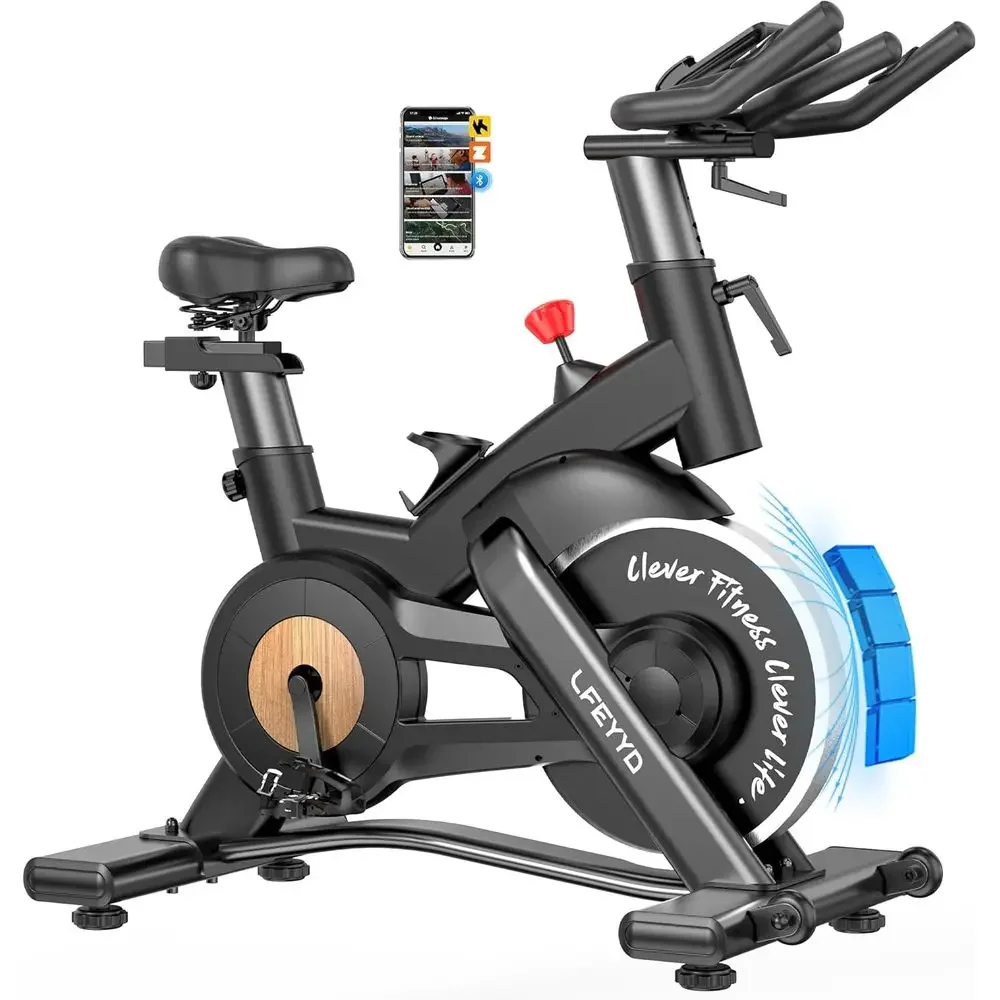Hochleistungs-Magnetisches Heimtrainer-Fahrrad mit Einstellbarem Widerstand und Herzfrequenzmesser