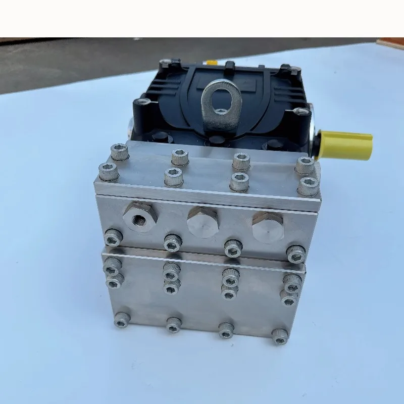 New product anti-corrosion motor 28kw power stainless steel high pressure three-cylinder plunger pump