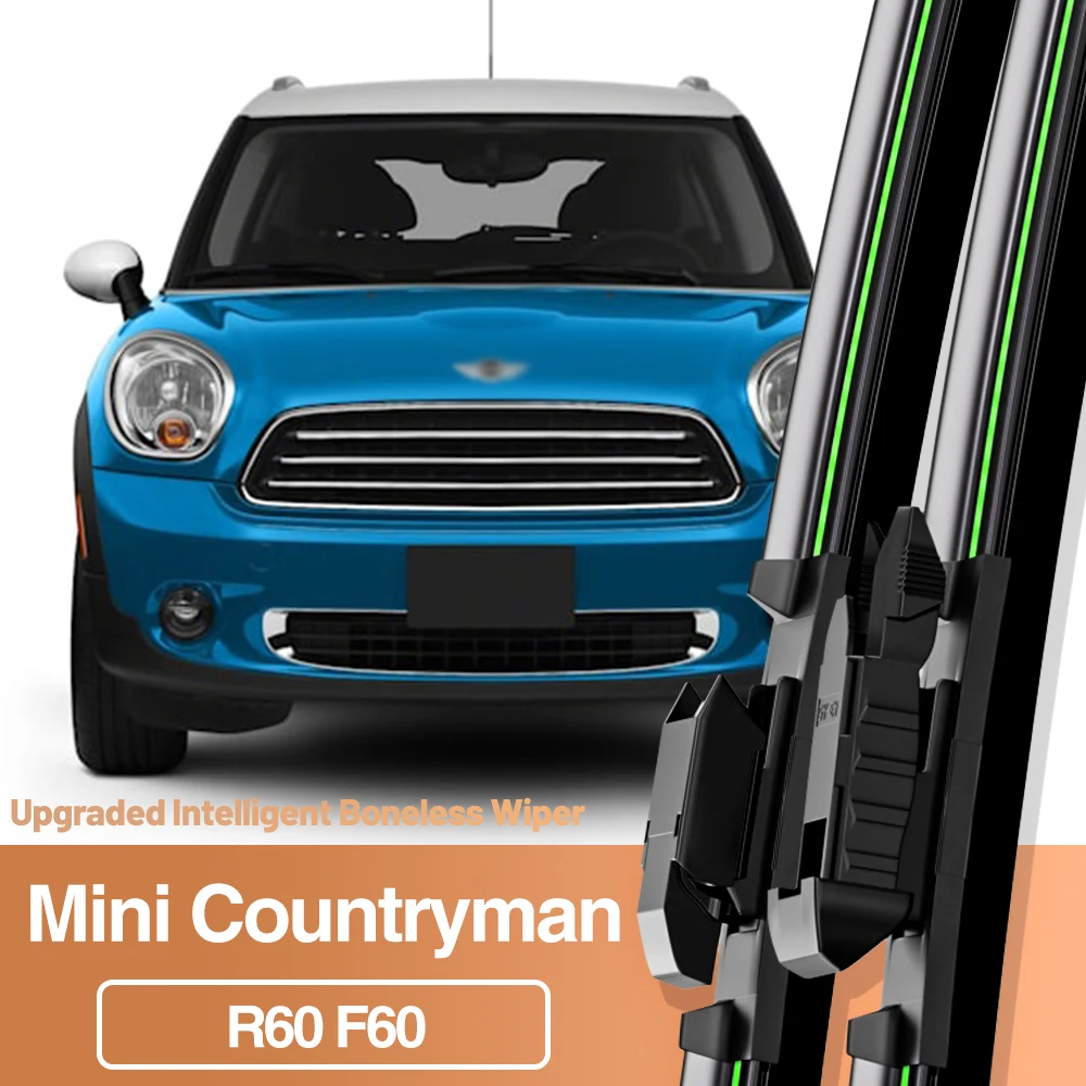 2pcs For Mini Mini Countryman R60 F60 2010-2023 Front Windshield Wiper Blades Windscreen Window Accessories 2011 2015 2021