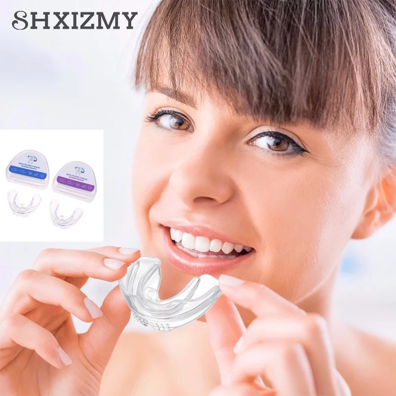 Silicone Ortodôntico Dental Cintas Sorriso Dentes Alinhamento Trainer, Retentor Instantâneo Protetor de Boca, Bandeja de Dentes