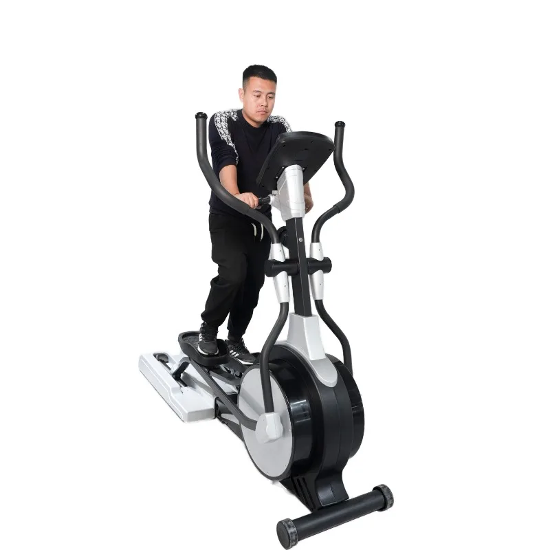 Manual Elliptical Trainer - Sports Fitness Equipment for Cardio Training & Body Building, Suitable for Home Use