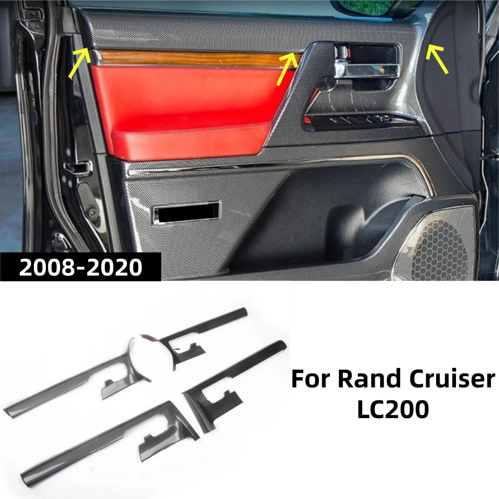 Interior Upper Door Trim Strip For Land Cruiser 2008-2020