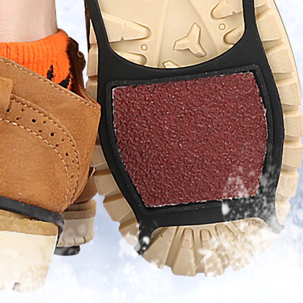 

Anti-Slip Covers Waterproof Traction Coarse Sandcloth Silicone Material Non-Slip Grip For Ice Snow Climbing Hiking Fishing