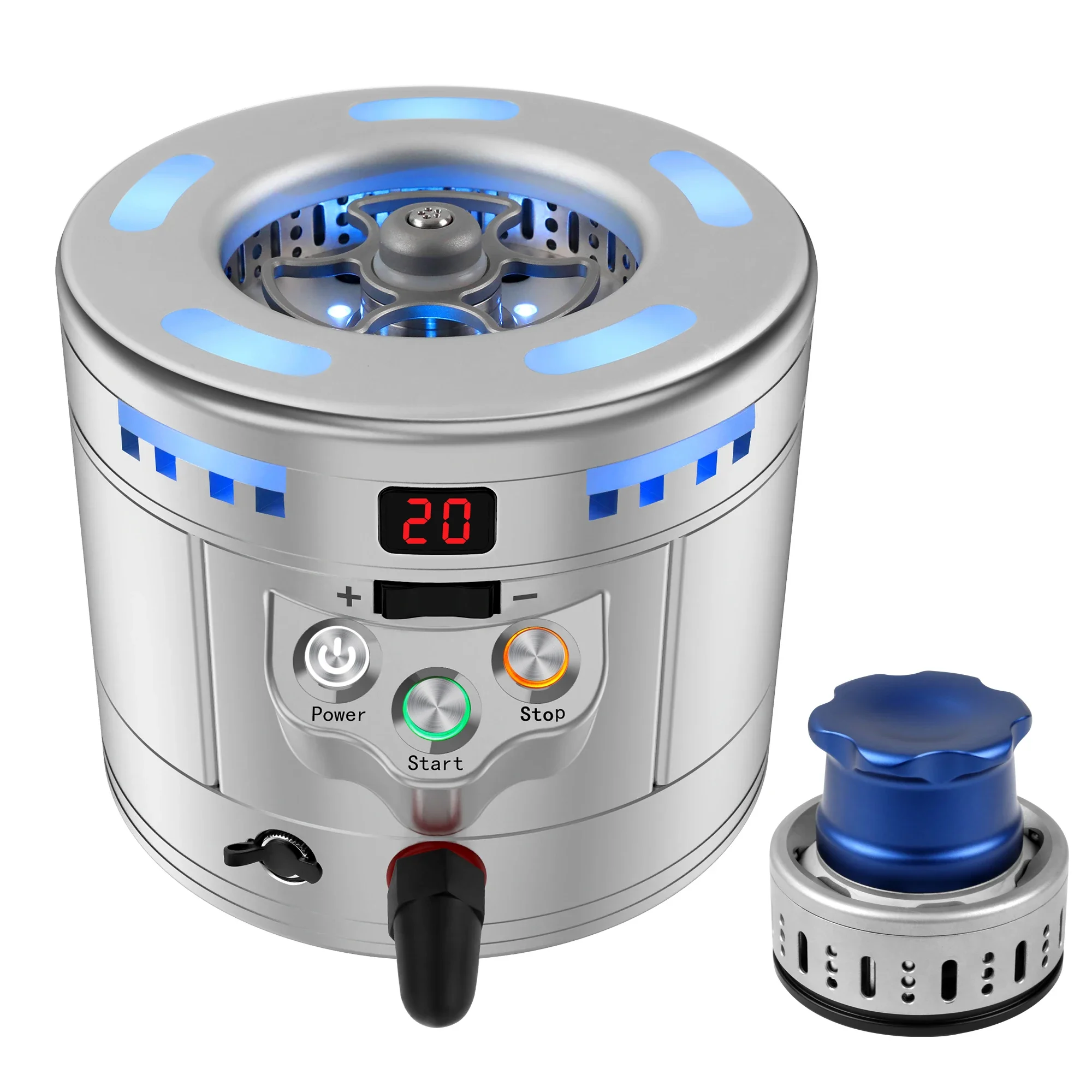 Bar Beer Cocktail Quick Cooling Connect CO2 Gas Cylinder Commercial Glass Frost Cup Cooler Wine Cooler and Cooler