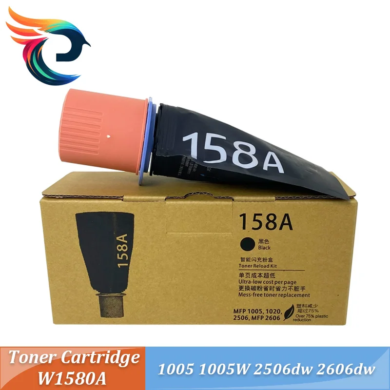 

New Compatible Toner Cartridge For HP 158A W1580A Laser Tank 1020 1020W MFP 1005 1005W 2506dw 2606dw 2606sdn