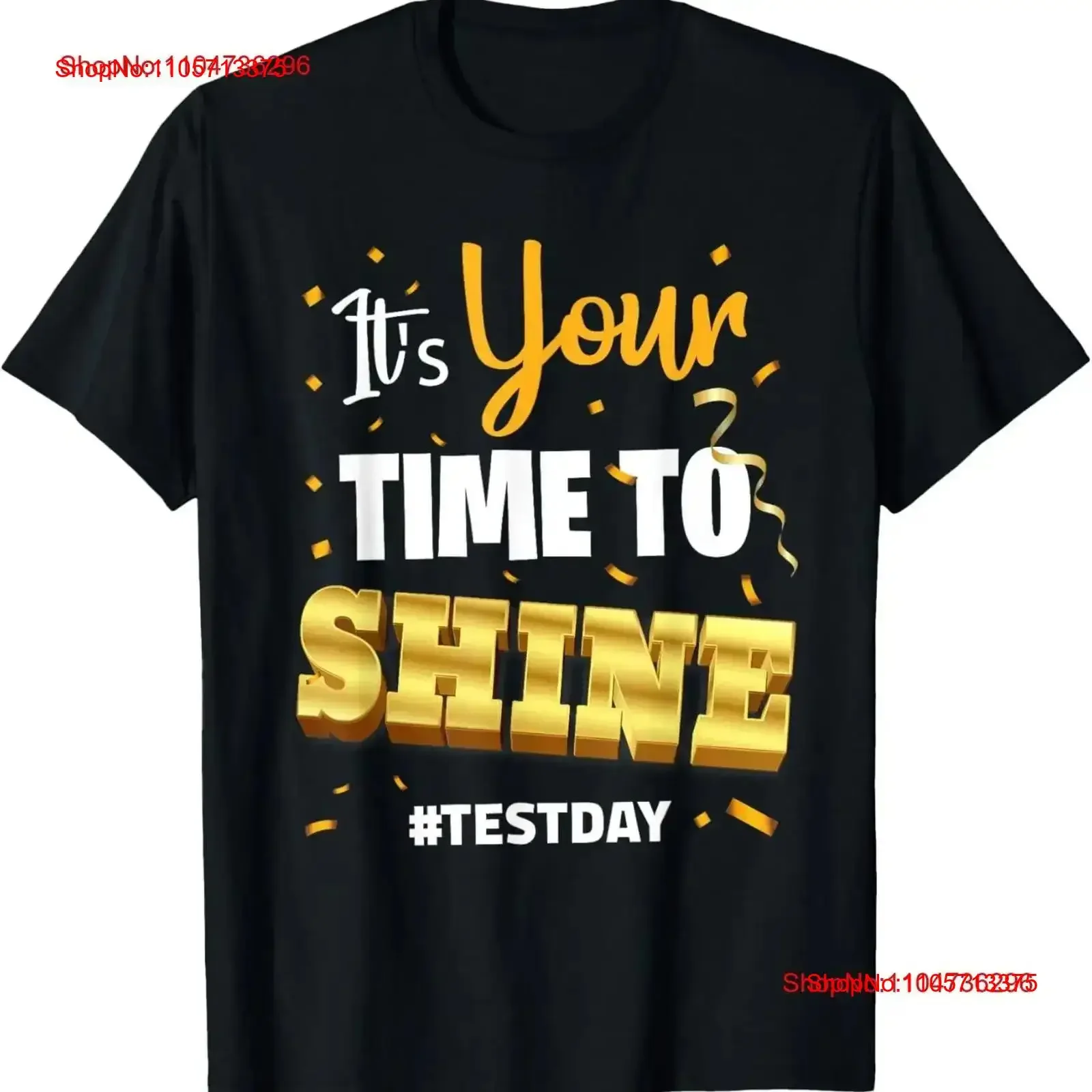 Funny Test Day T Shirt Teacher Testing School Your Time To Shine vintage Washed Breathable Stretched Stylish Soft vintage