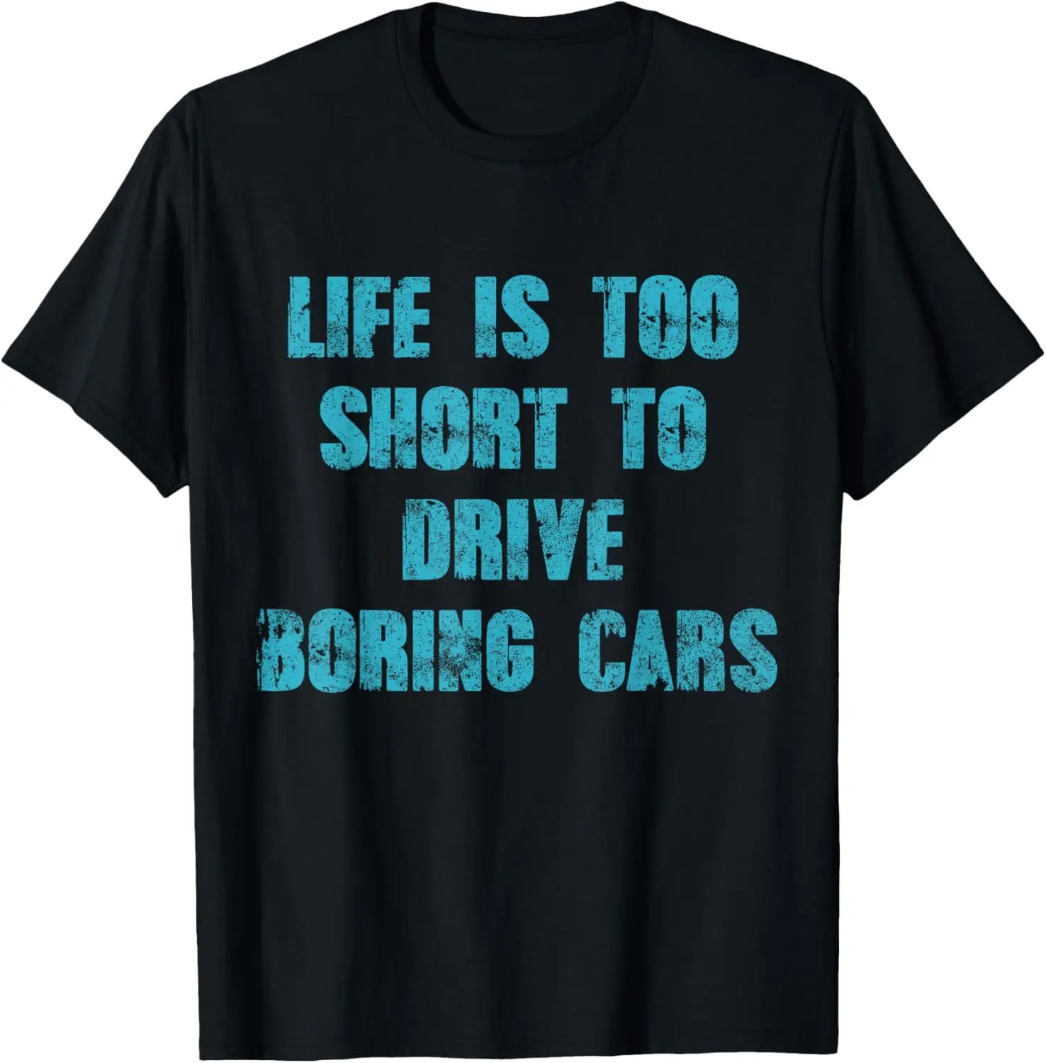 

Футболка Life Is Too Short To Drive Boring Cars, подарочные футболки с автомобилем