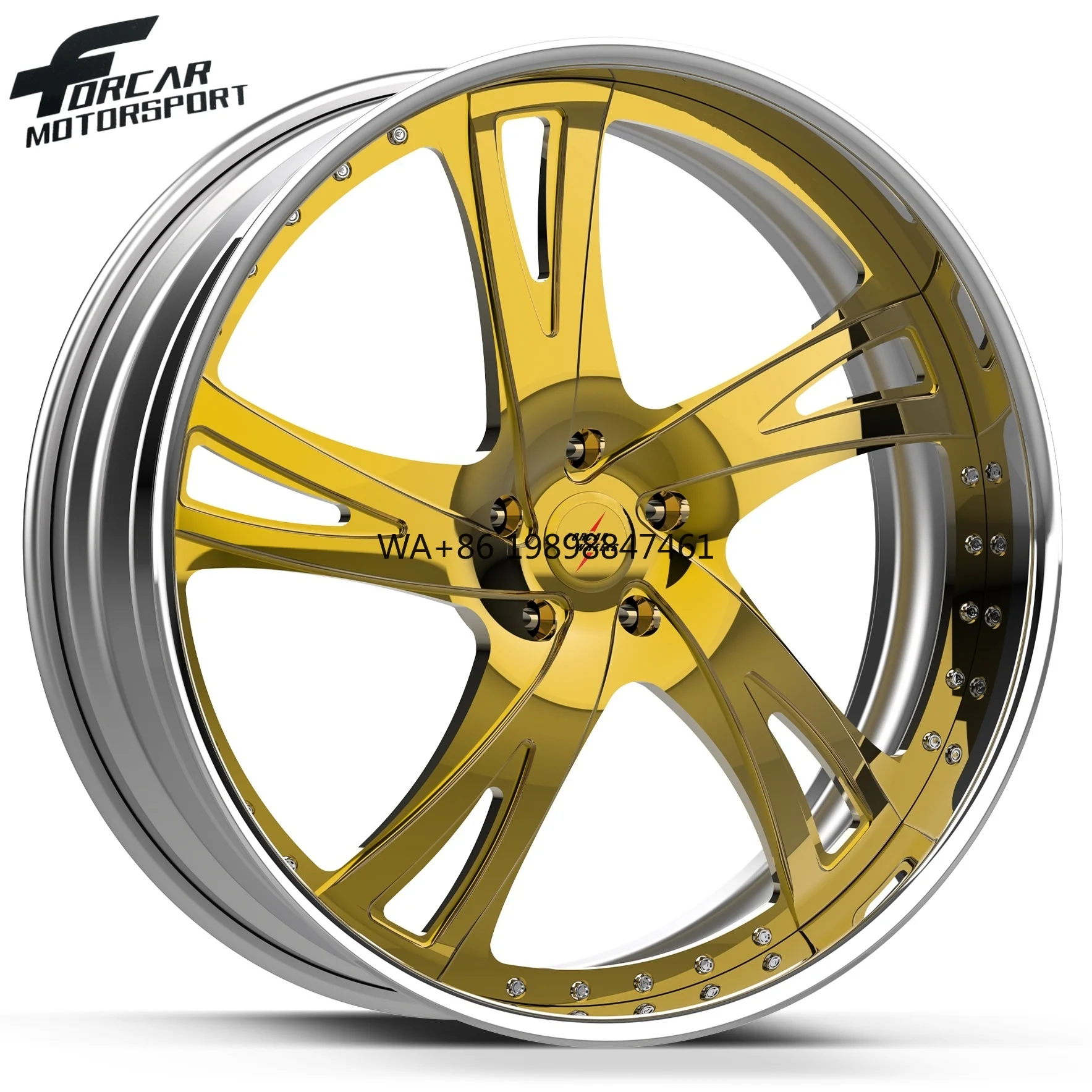 Customized T6061 Alloy Rim Wheel Factory China Aluminum Rims for Personal Use