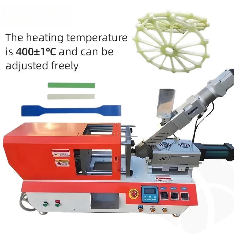 220V/110V 16T Horizontal Hydraulic Injection Molding Machine Plastic USB Head Molding Machine for Small Business And Home Use