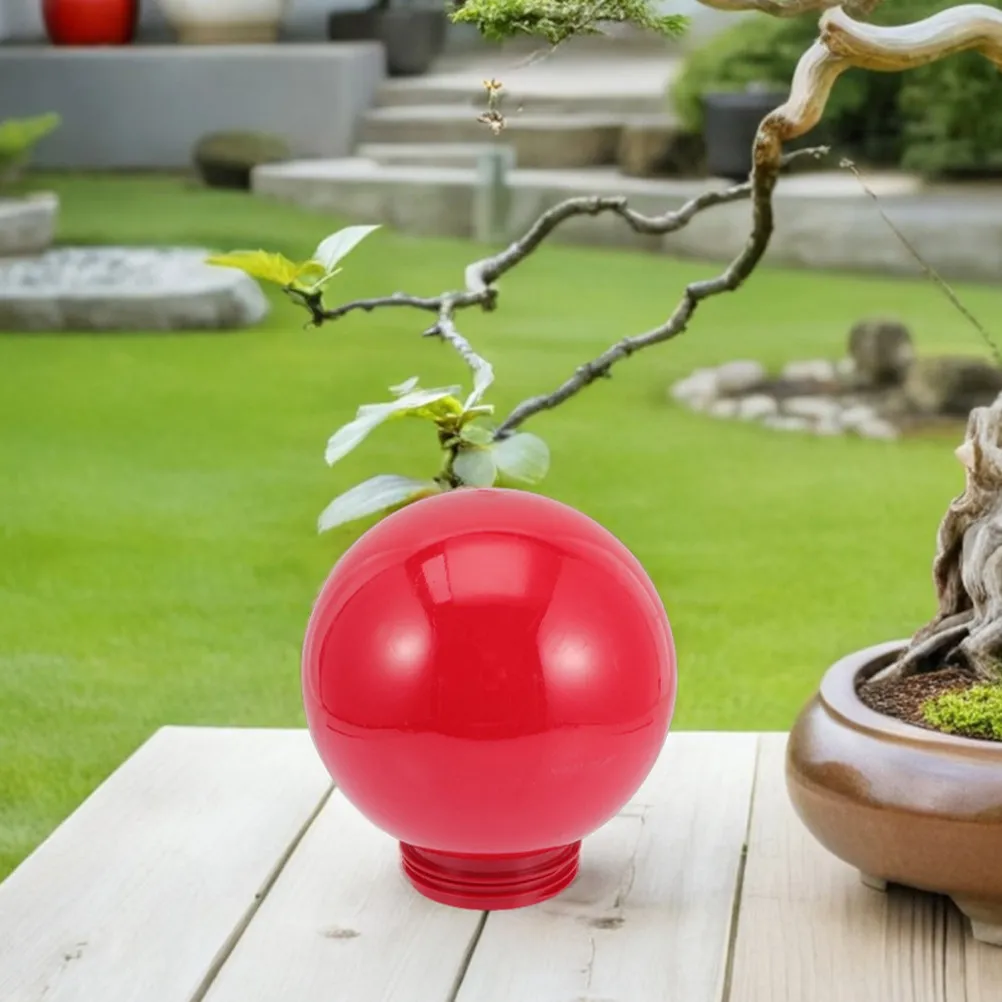 

Acrylic Globe Lamp Shade Replacement for Outdoor Lamp Posts Streetlights Garden Patio Waterproof Round Decorative Light Fixture