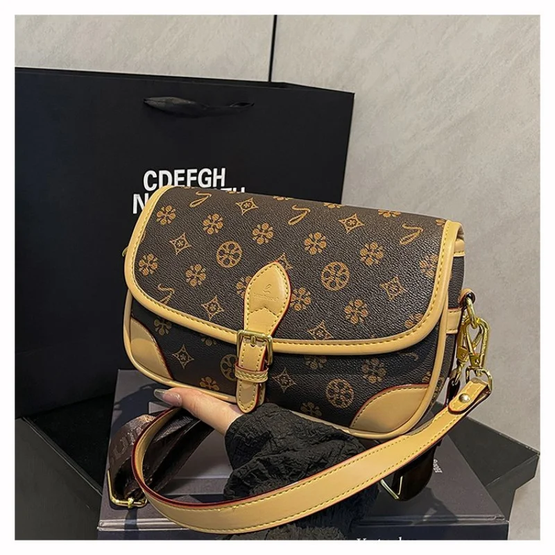 

Luxury Leather Handbag With Adjustable Shoulder Strap By Famous Brand For Ladies Stylish Occasion