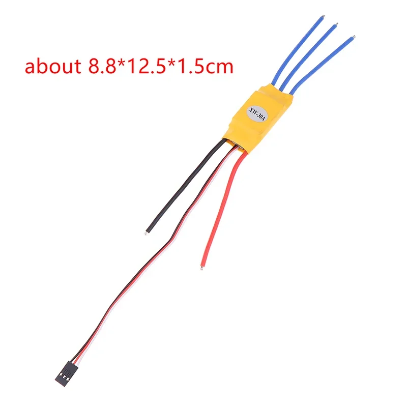 XXD HW30A 30A ESC controlador de velocidad del Motor sin escobillas RC BEC ESC t-rex 450 V2 helicóptero barco para FPV F450 Mini Quadcopter Drone
