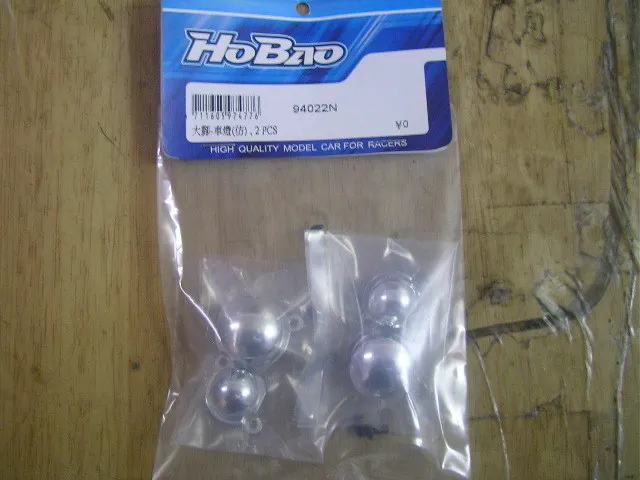 OFNA/HOBAO RACING 1/8 HYPER MT PLUS 94022 Juego de 2 faros transparentes