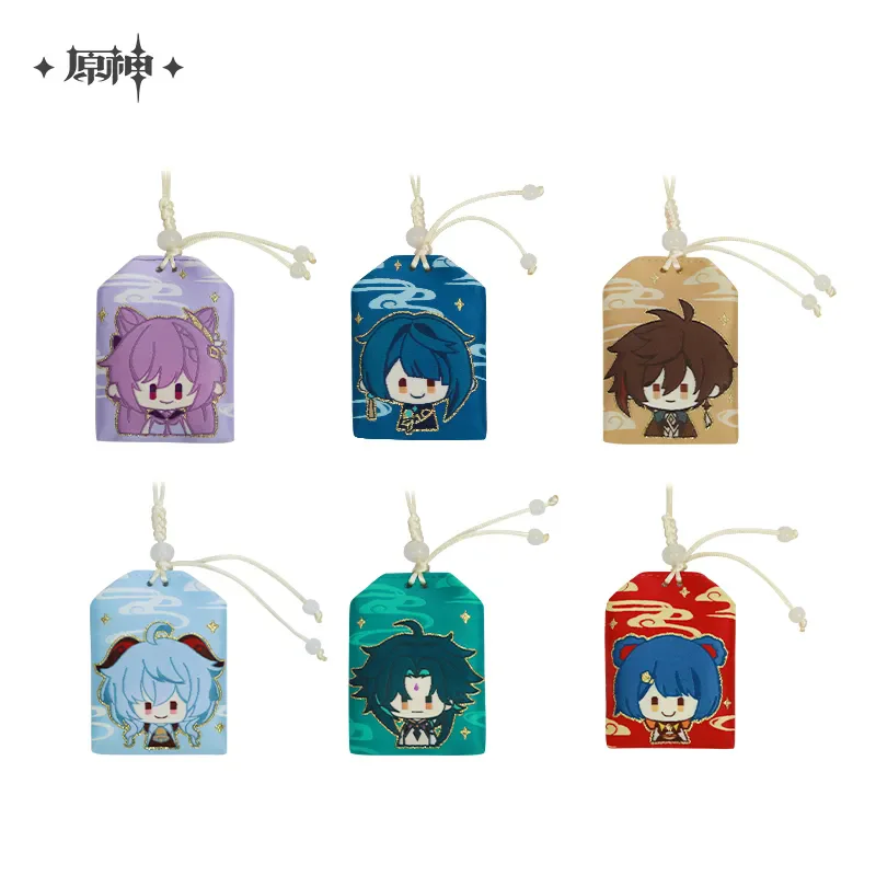 Game Genshin Impact peripheral theme series pendant sachet lucky bag Halloween Christmas gift in stock