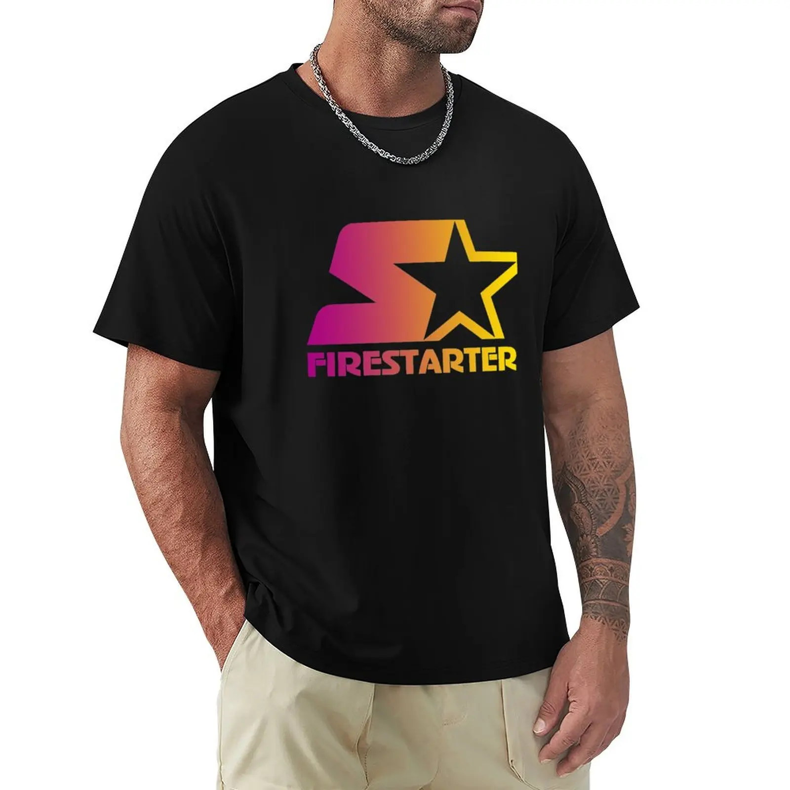 Firestarter T-Shirt vintage anime shirt street wear tshirts for men