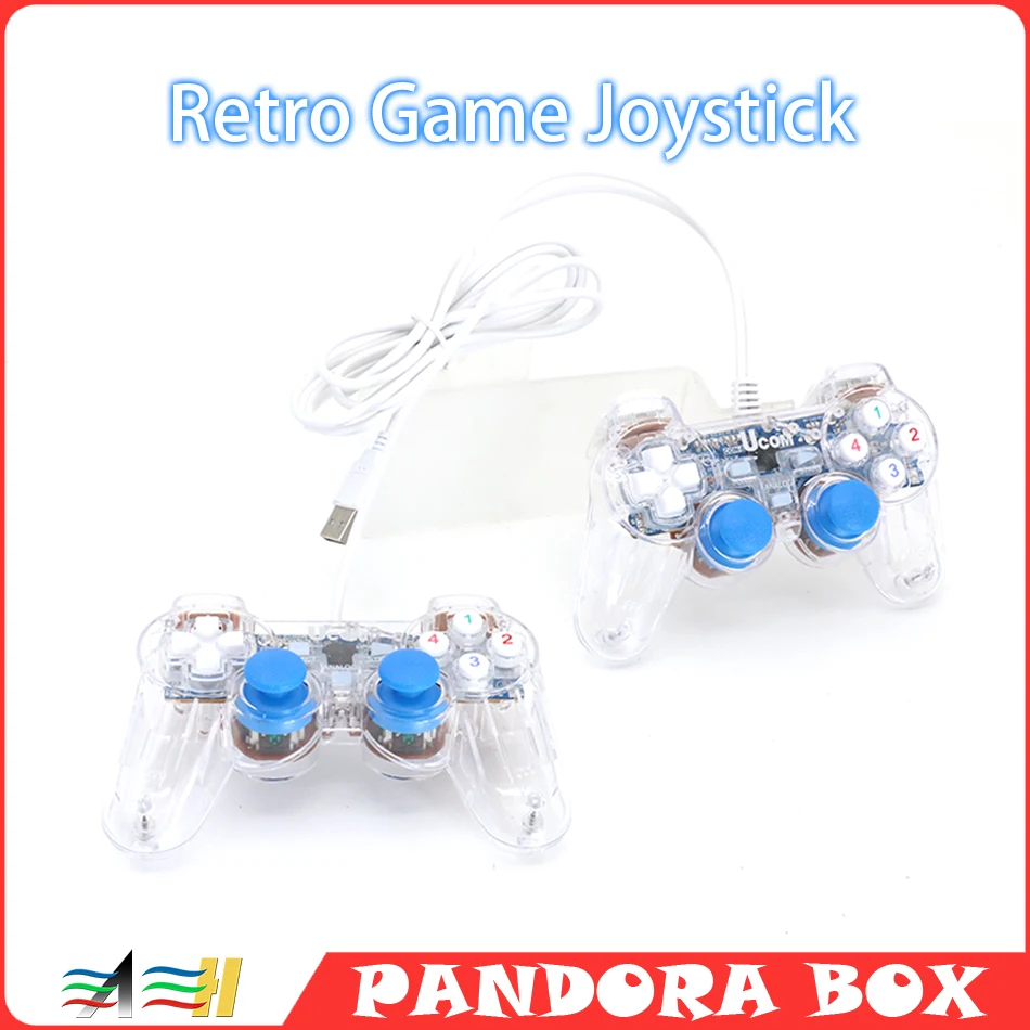 2 szt. Ultimate Gaming Controller Gamepad do PC Windows Raspberry Pi, Android Pandora box USB Joystick Gaming Controller