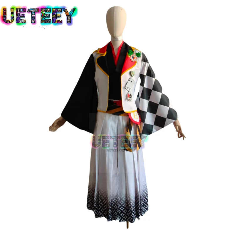

UETEEY COS Twisted Wonderland New Year Costum Deuce Spade Cosplay Costume Uniform Outfit Halloween Carnival Costumes