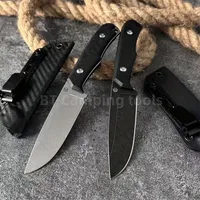 RSA C.R Fixed Blade Knife D2 Blade G10/Linen Handle Outdoor Adventure Camping Hunting Defense Multi-purpose Knives Men's Gift