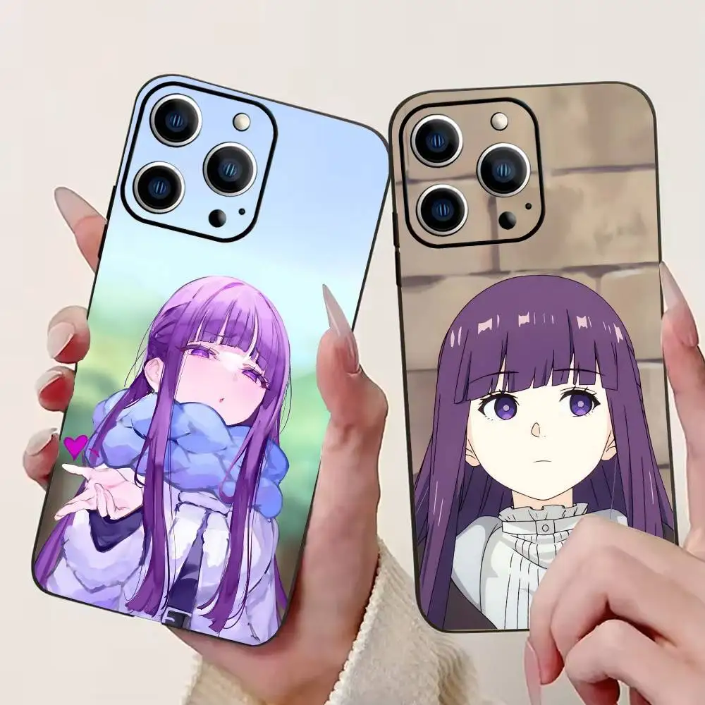 

S Sousou no F Frieren Fern Phone Case Silicone Soft For IPhone 17 16 15 14 13 12 11 X XR Plus Pro Max Plus