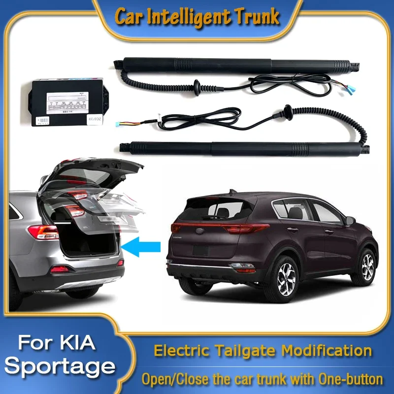 

For KIA Sportage KX5 2015~2024 Car Power Trunk Opening Electric Suction Tailgate Intelligent Tail Gate Lift Strut Modification