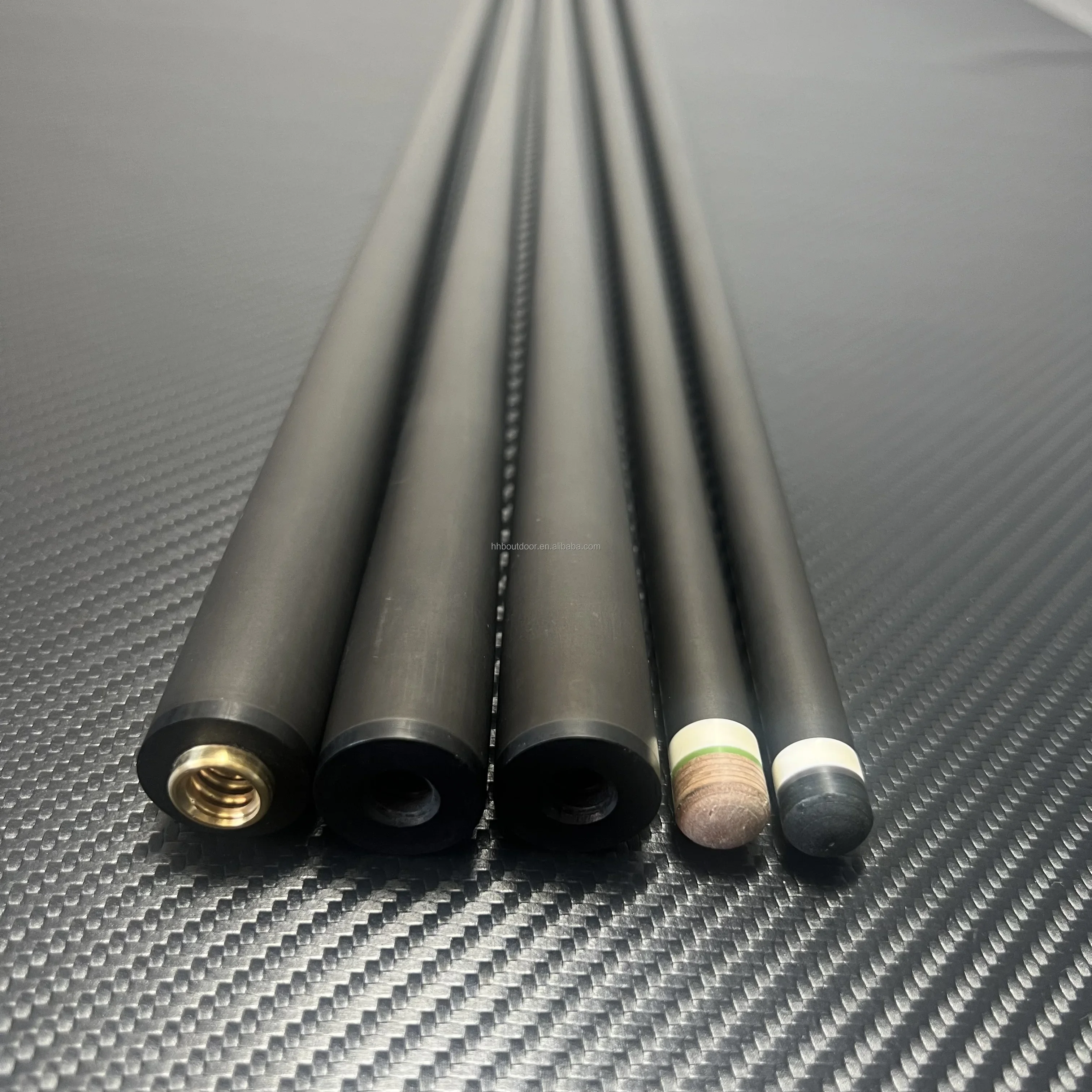 Low deflection carbon fiber pool cue stick carbon fiber cue shaft