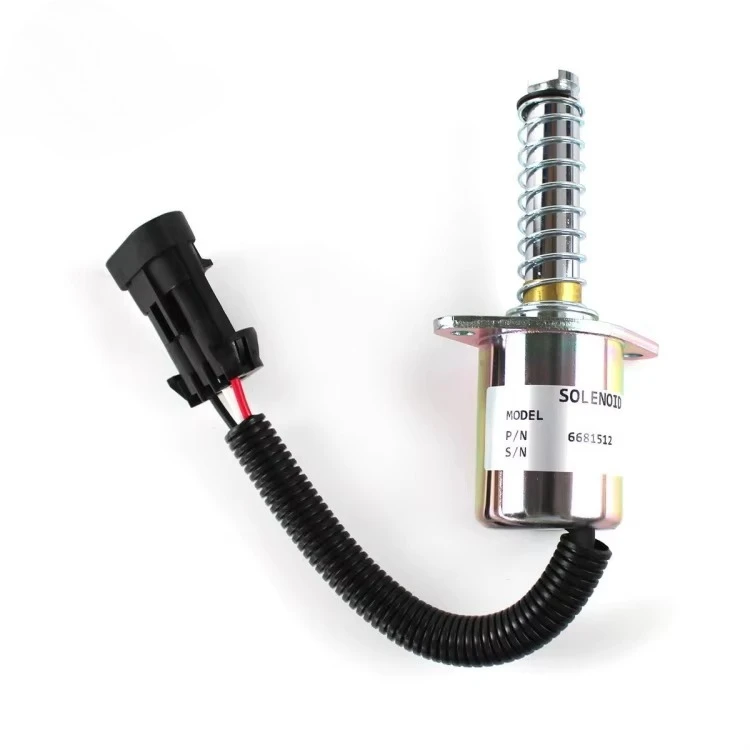 

Skid Steer S150 S160 S175 Construction Machinery Parts 6681513 6681512 Shutoff Solenoid Valve