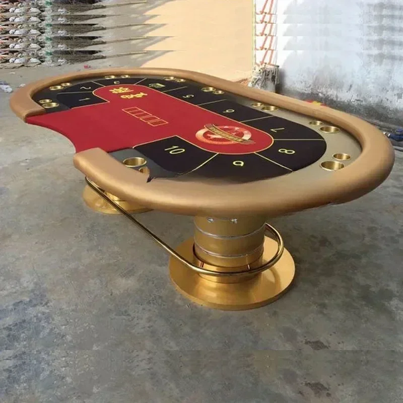 cqyModern Poker Table Poker   Texas Table High-End   Legs