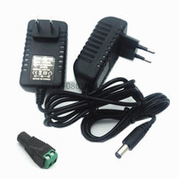 DC12V Adapter AC100-240V Lighting Transformers OUT PUT DC12V 2A Power Supply For LED Strip +Connector CCC