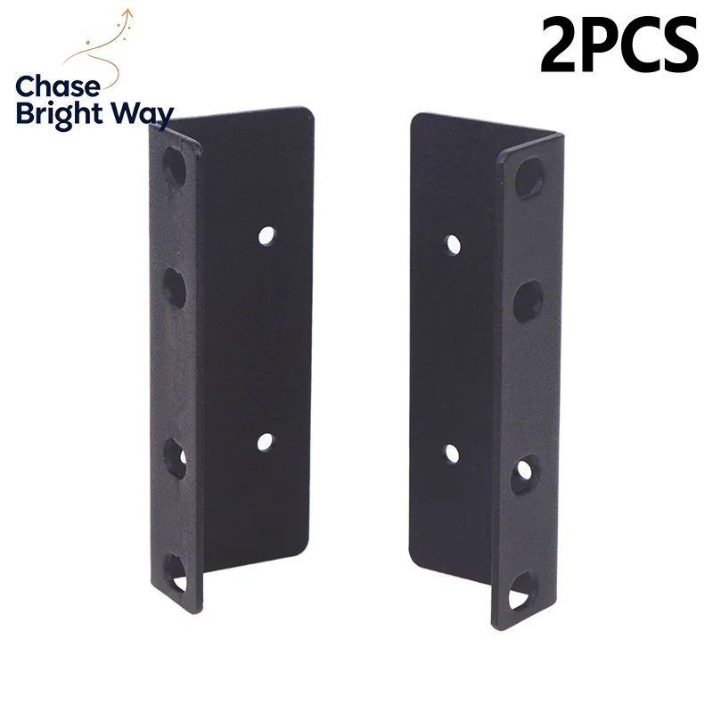 Hard Disk Video Recorder Hanging Headphone Rack Ears Bolts Rack Mount Bracket Kit For 1U/1.5U/2U NVR Network Video Recorder