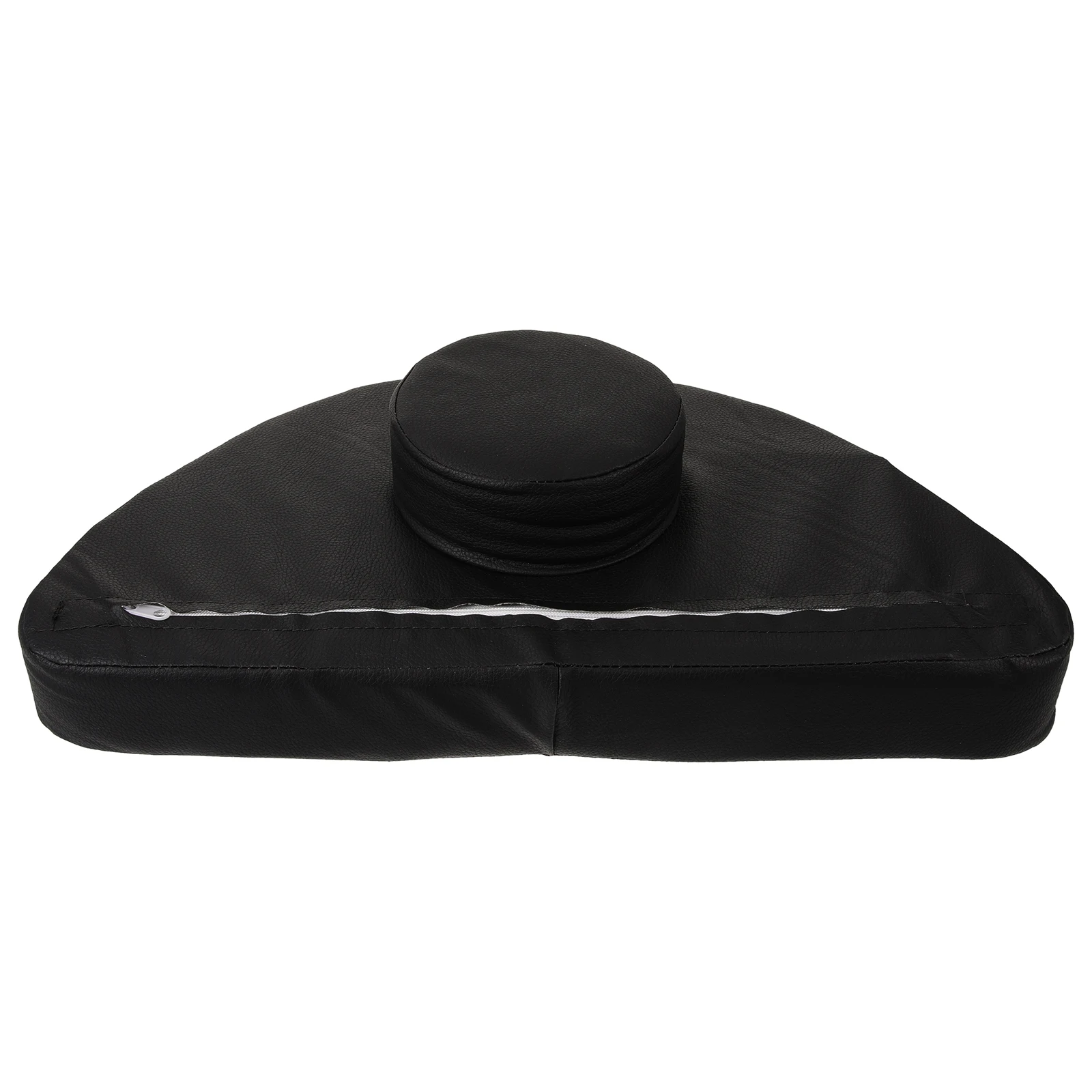 

Beauty Salon Massage Pillow Half Circle Column Black Face Down Headrest Spa Table Office Chair Pillows Anti Design