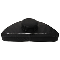 Beauty Salon Massage Pillow Half Circle Column Black Face Down Headrest Spa Table Office Chair Pillows Anti Design