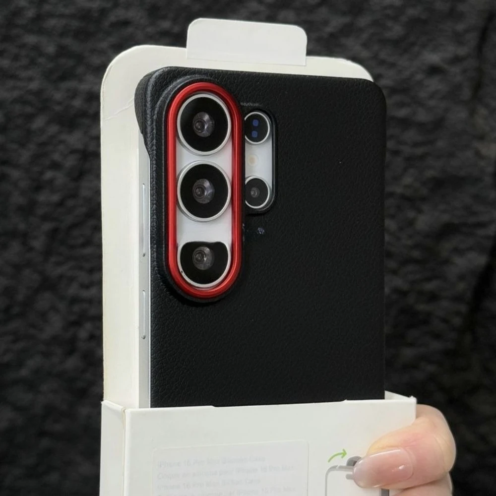 For Samsung Galaxy S26 Ultra S26+ Case Hard Leather Skin Friendly Magnetic Anti Fall Protective Phone Cover For Galaxy S26 Shell