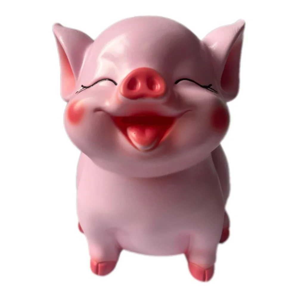 

Savings Tank Pig Piggy Bank Decorative Openable Zodiac Pig Ornaments Large Capacity Cartoon Animal Saving Box Home Decor