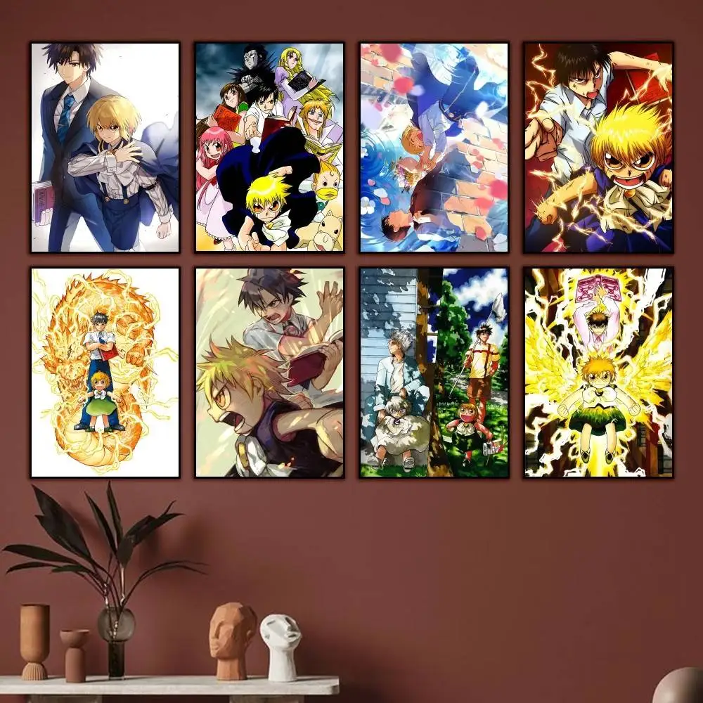 Manga Z-Zatch Bell The Lightning Mamodo Poster Wall Art Print Decorative Mural Home Decor Gift Unframed Customizable