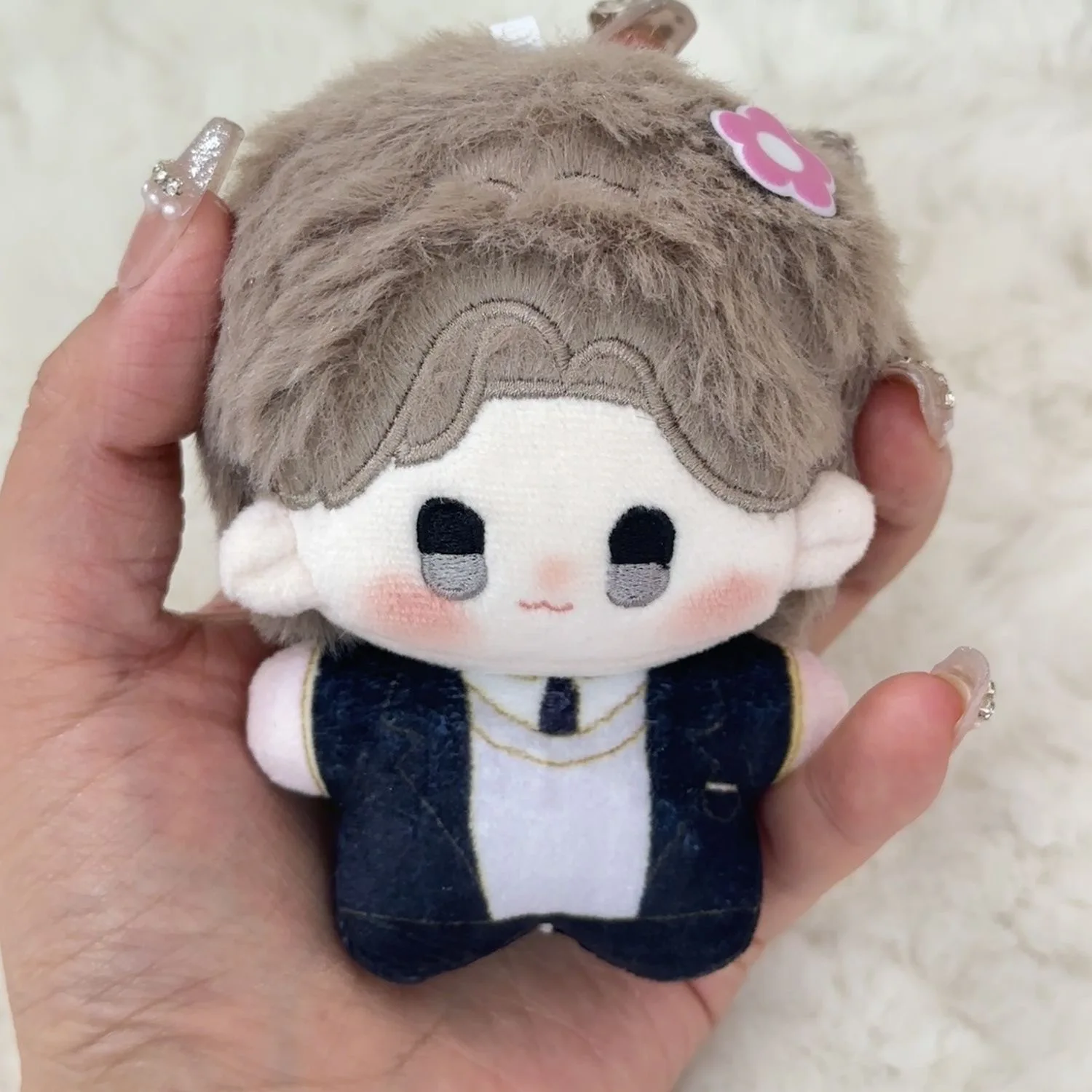 10cm 원래 세계를 초월 인쇄 된 면화 인형 펜던트 배낭 펜던트 귀여운 게임 주변기기 팬 생일 장난감 선물