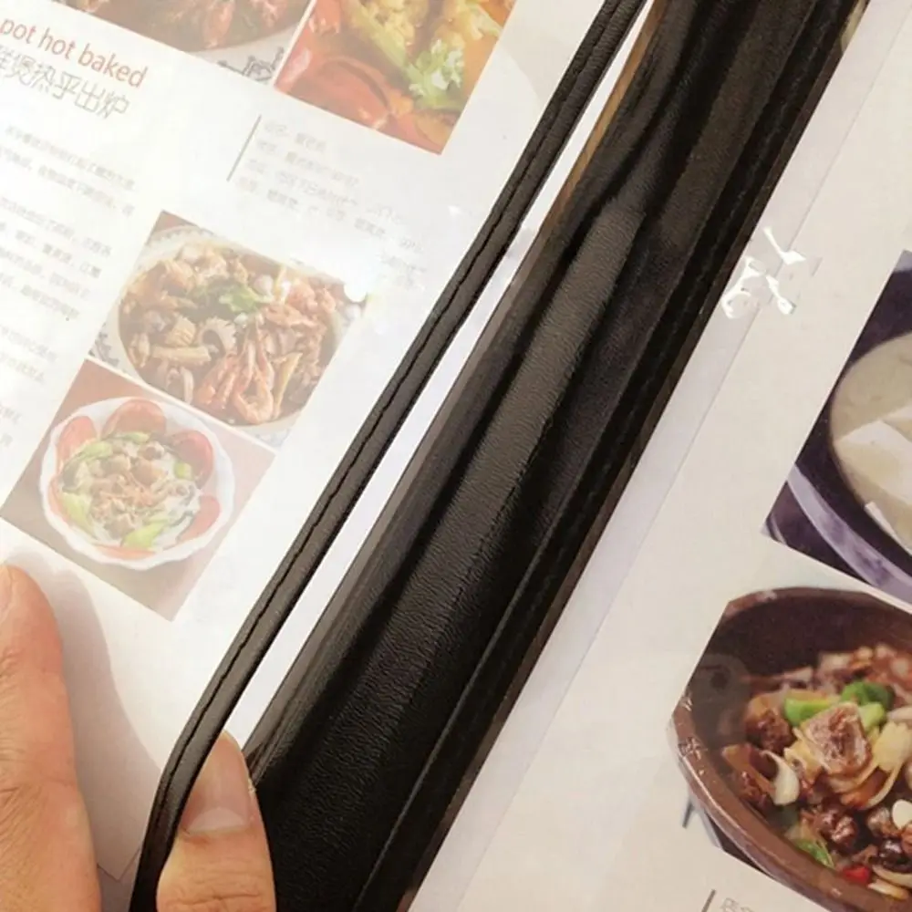 Transparent A4 Foldable Menu Cover for Bar Kitchen Restaurant Display Book Menu Cover