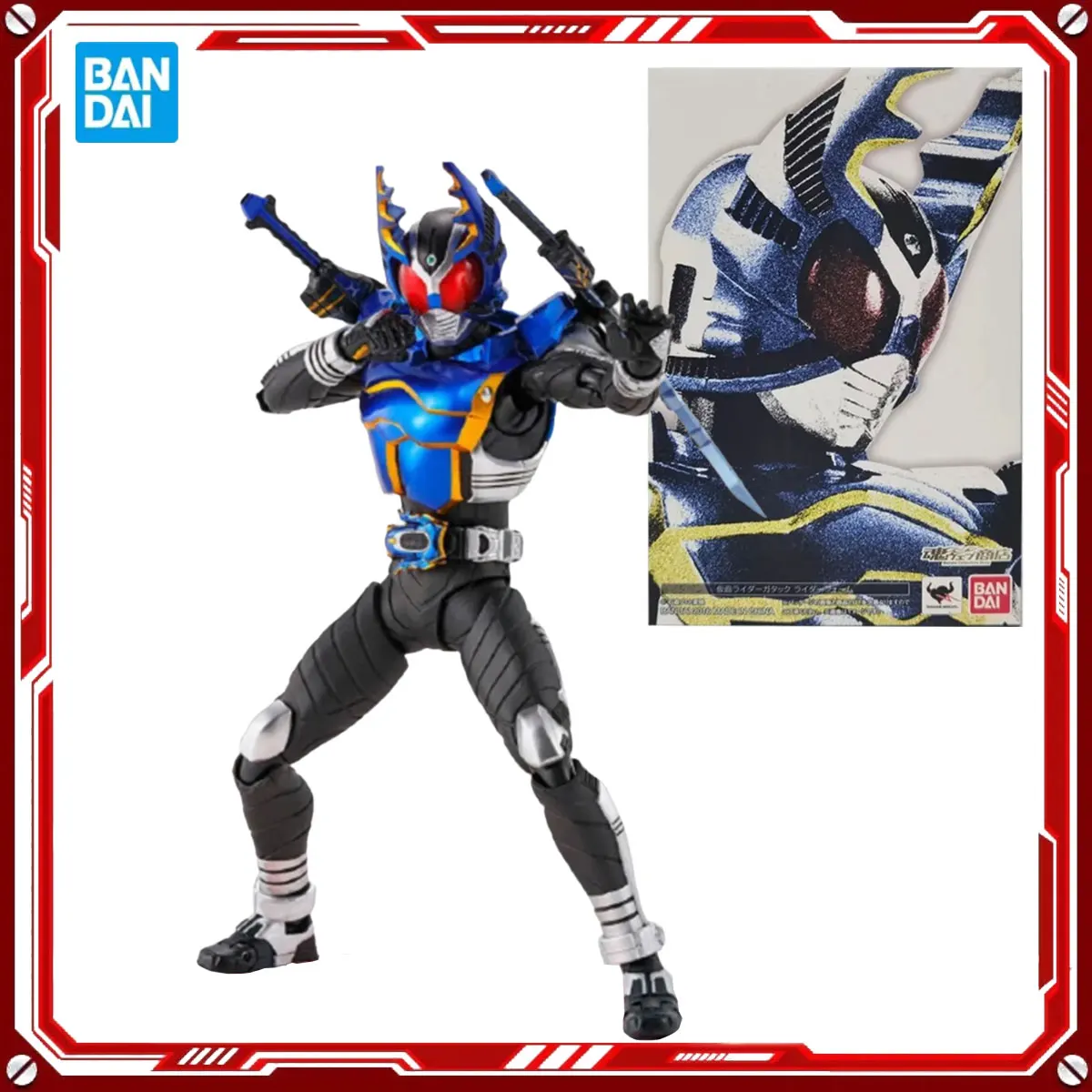 

Bandai натуральная модель вершника в маске, комплект аниме-фигурок SHF Masked Rider Gatack 10th, коллекционная модель, детские игрушки, подарки