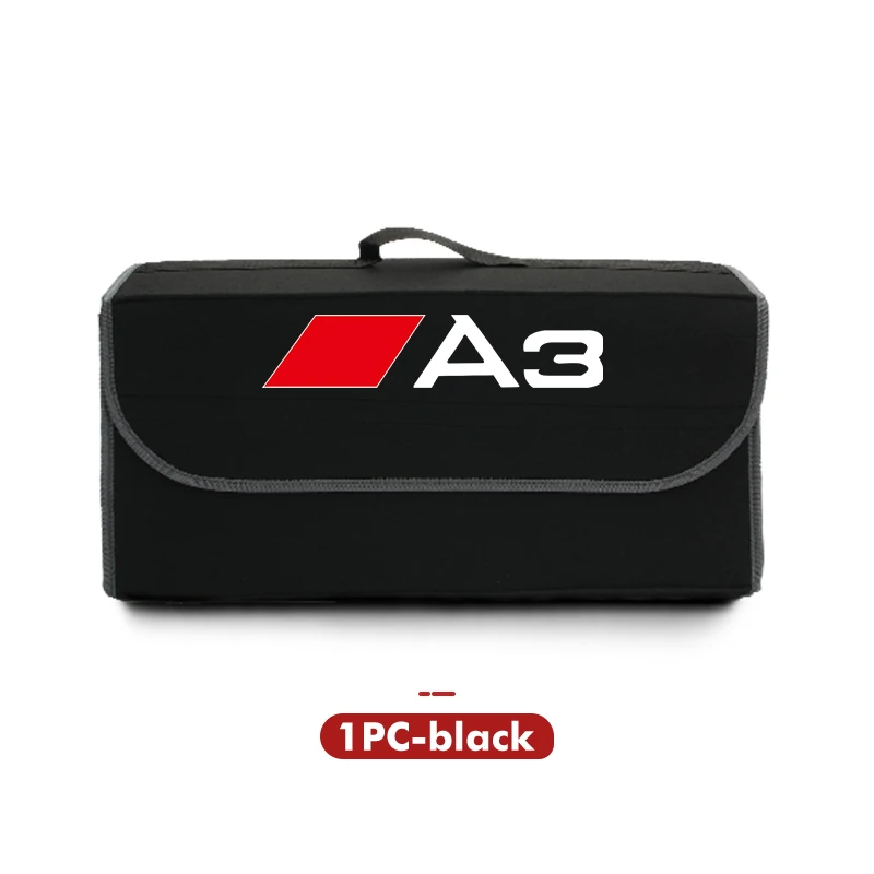 Boîte de rangement pour coffre de voiture, organisateur de voyage portable, sac pliable pour Audi S 