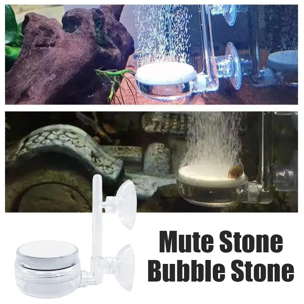 Mute Air Stone Bubble Stone Kit Aquarium Fish Tank Air Atomizer Oxygen Pump for Fish Tank Aerator Purifier Aquarium Accesso P0W1