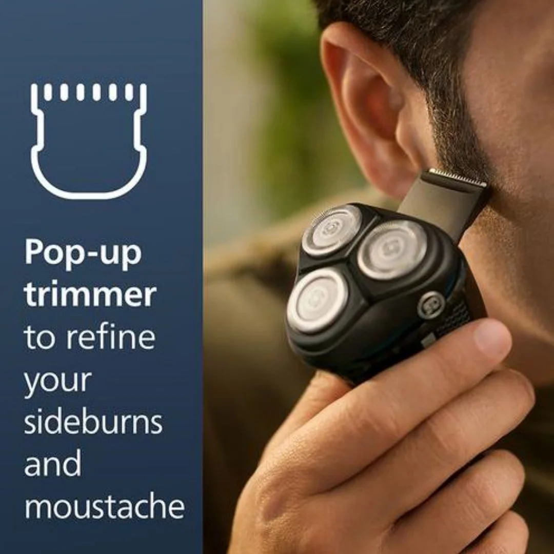 Philips Norelco Razor Series 3000 S3143، بدون عبوة أصلية، شفرات ComfortCut، رؤوس مرنة 5D، مفتوحة بلمسة واحدة #3