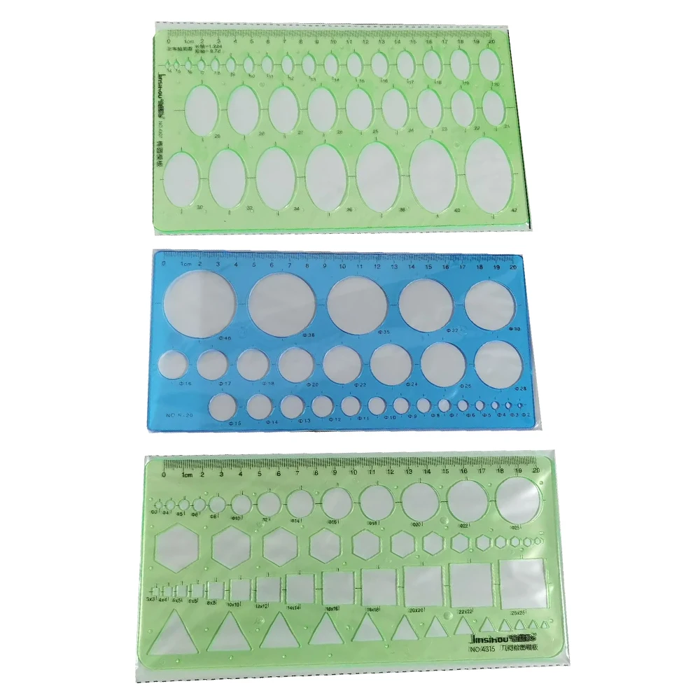 Office Stationery Drafting Supplies Million Flower Ruler Round Ruler Geometry Drawing Template Ruler Spirograph Geometric Ruler