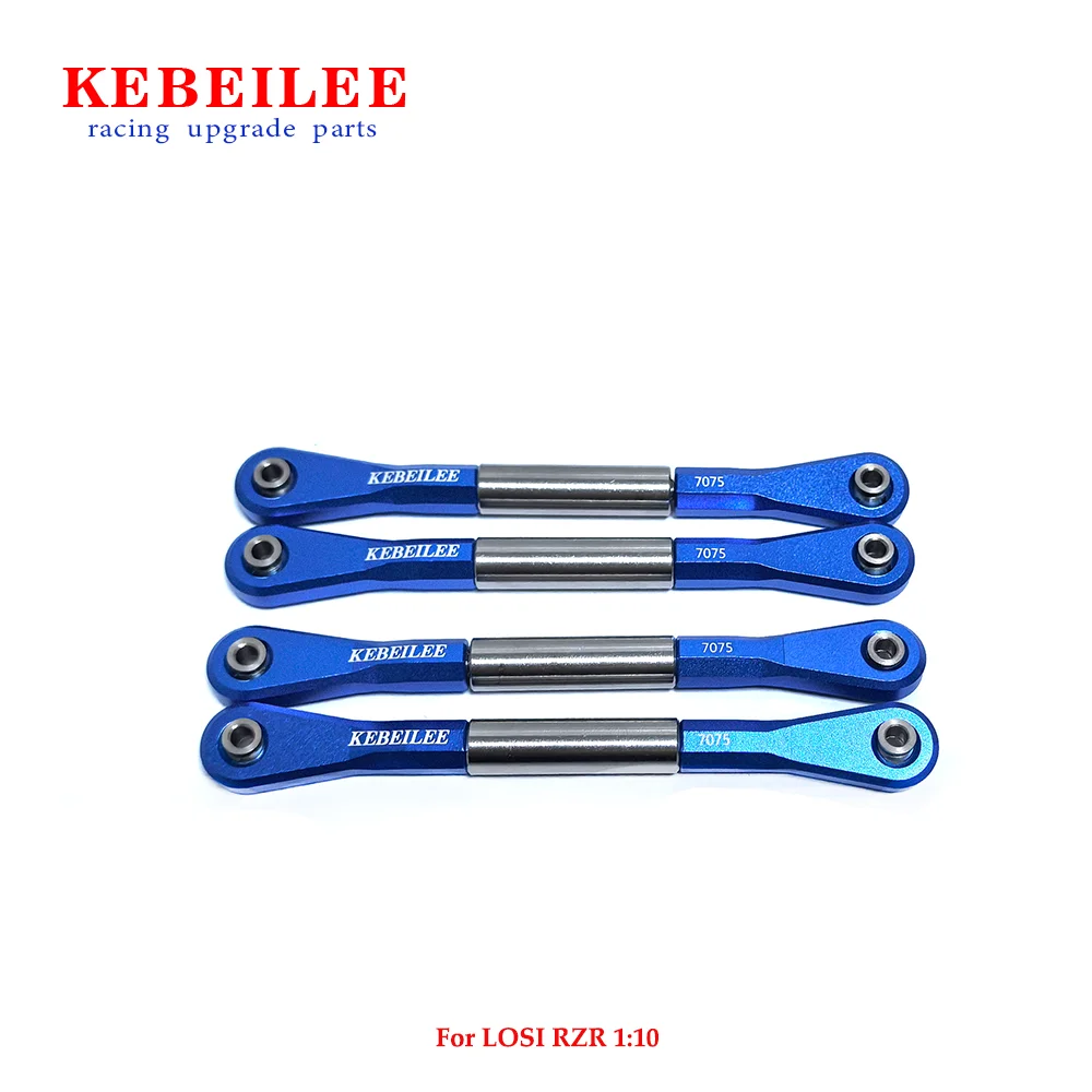 

KEBEILEE CNC 7075 # Алюминиевые и стальные Регулируемые задние носовые звенья для LOSI RZR 1/10