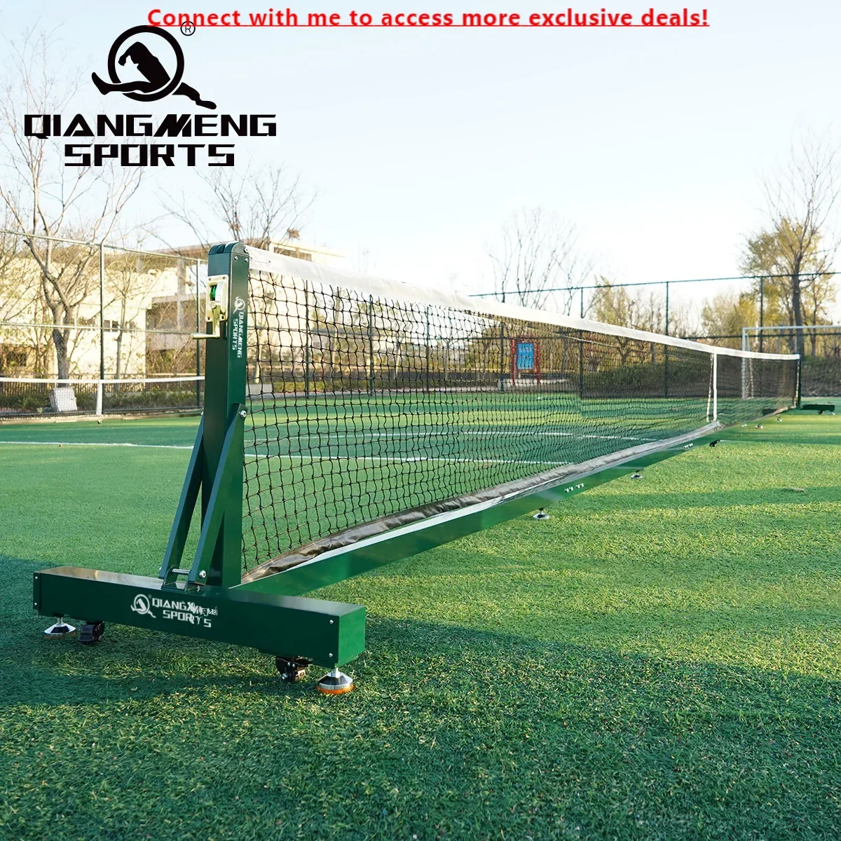 

Professional Movable Aluminum Alloy Tennis Net Post Portable Tennis Pole With Net