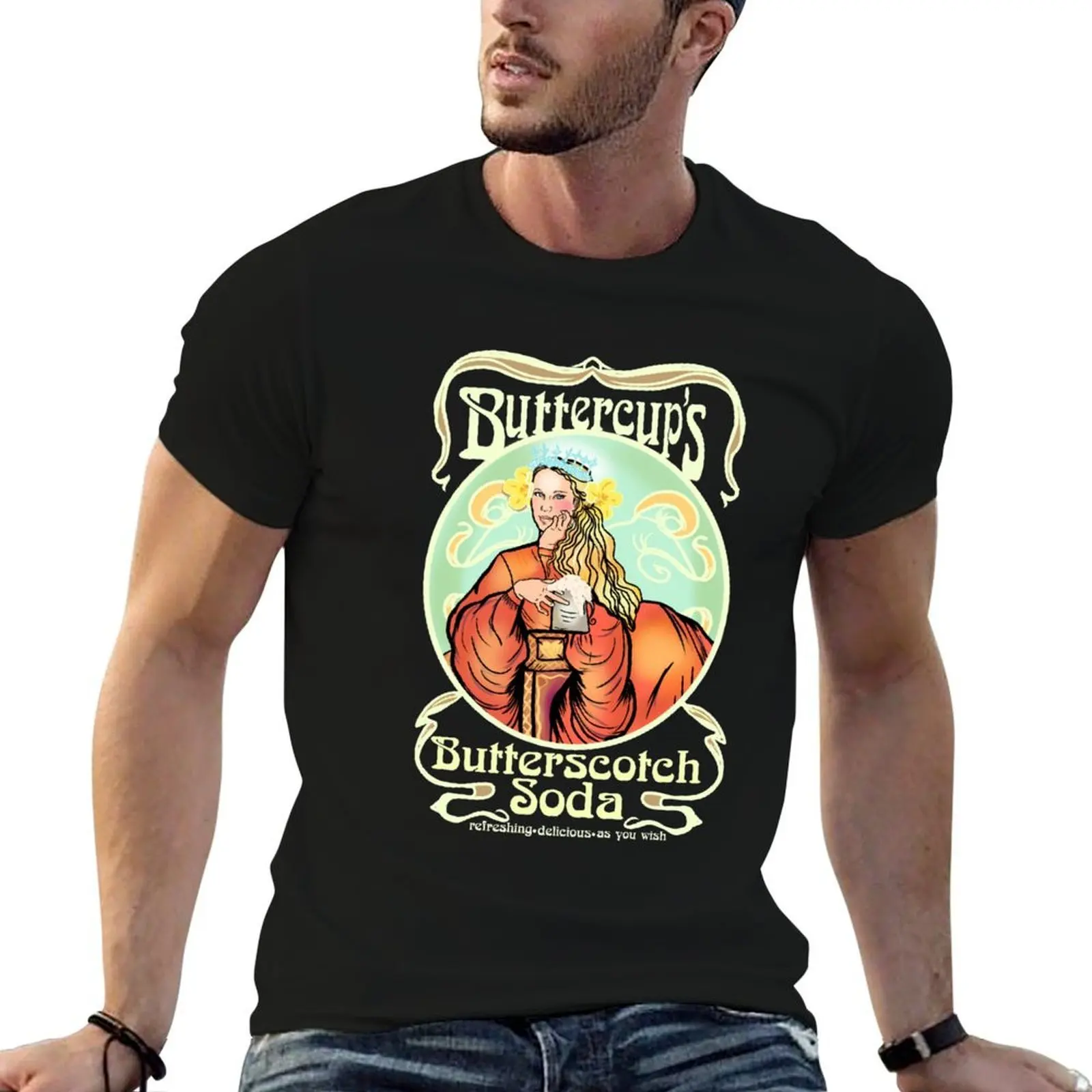 

Buttercup's Butterscotch Soda T-Shirt funny t shirts cotton men t shirt cotton 100% essential t shirt T-shirt