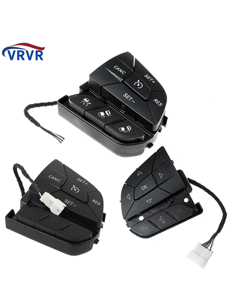 68146856AC 05081288AA 68146891AC Przełącznik audio na kierownicy Przełącznik tempomatu 68321893AA Do Jeep Grand Cherokee 2014-2019 — 2