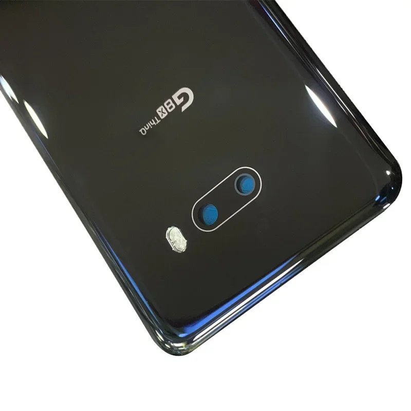 Rear Door Battery Cover Panel Housing Case For LG G8X V50S Back Cover with Camera Lens Flashlight Repair Parts image 3