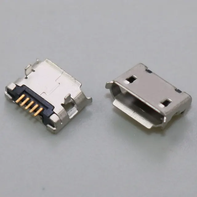 100 sztuk/partia dla telefonu komórkowego telefon komórkowy/inteligentny telefon 5pin Micro USB Mini złącze Usb Charing Port gniazdo Jack V8 Port wtyczka stacja dokująca