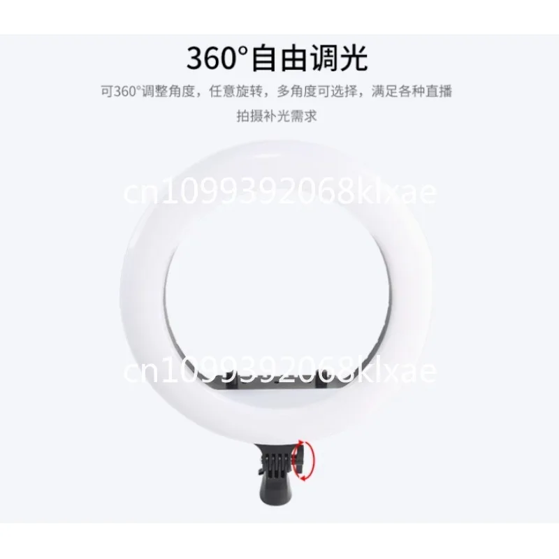 

RL14 RL18 Светодиодный круглый наповный светильник в прямом эфире, трехпозиционное косметическое освещение, мягкий свет, съемка