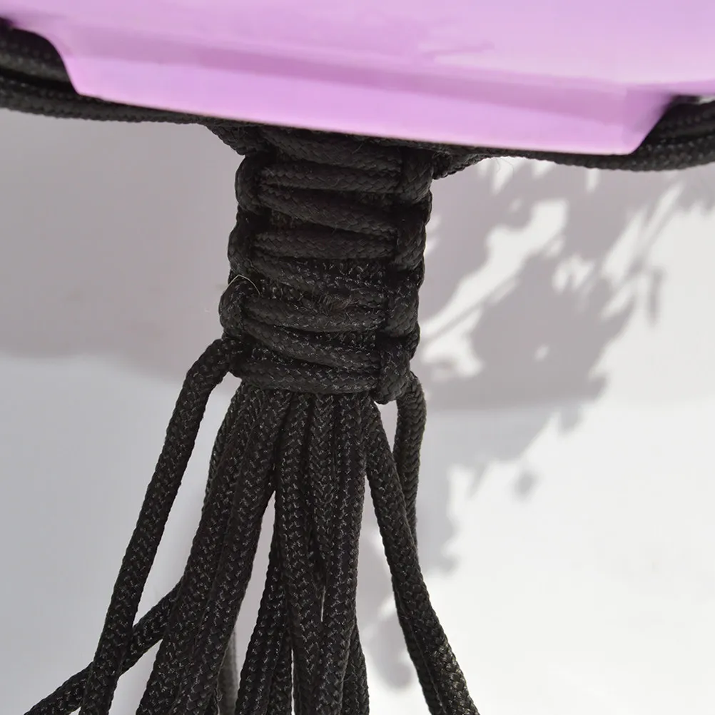 Plant Hanger Classic Retro Natural Jute Sturdy Flower Pot Indoor Outdoor Ceiling Deck Balcony Decorations Black