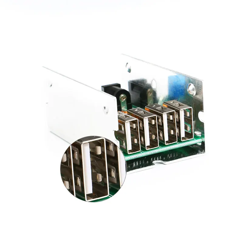 DC-DC step-down regulator power module 24V12V to 5V5A/4USB output, charging